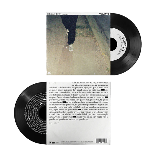 Ed Maverick - Violento Sencillo 7 Pulgadas - LP